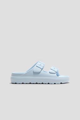 Sandalias con doble tira