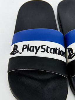 Playstation Bask?l? Erkek ?ocuk Terlik
