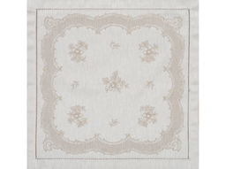 01с-44ЯК Салфетка 45*45 "Татьяна" цв. бежевый (по 6 шт