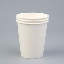 Цена за 60 шт. Стакан одноразовый бумажный «Белый», для горячих напитков, 185 мл, диаметр 70 мм