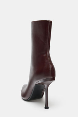 STILETTO HEEL ANKLE BOOTS - Zara фото 4