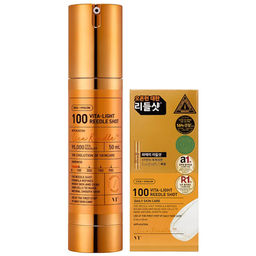 VT Cosmetics Vita-Light Reedle Shot 100, 50ml - Бустер-сыворотка с микроиглами и витамином C