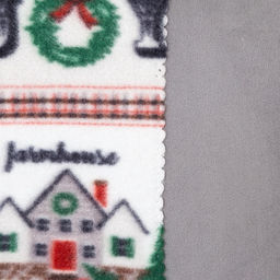 Плед флисовый новогодний Экономь и Я. Рождество, 150?200 см