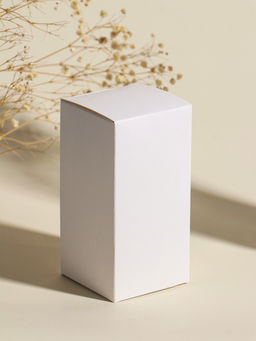 Свеча интерьерная "Столбик. Экзотические растения" нежно-голубая 5х5х11,7 см