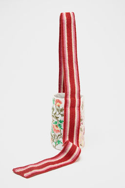 FANTASY FABRIC MINI BUCKET BAG - Zara фото 3