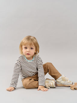 Брюки из джинскота Миндаль 0+ - Bungly фото 4