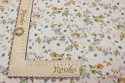 Штапель Летняя пора цв.телесно-бежевый, ш.1.42м, вискоза-100%, 90гр/м.кв - Купава фото 9