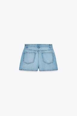 TRF DENIM SKORT - Zara фото 7