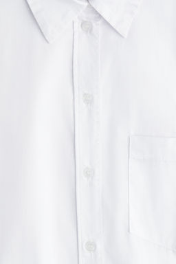 Camisa oversize en popelina de algod?n - H&m фото 6