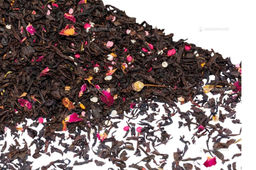 Черный ароматизированный чай GRUNBERG LITE  Клубничный джаз   фото 4