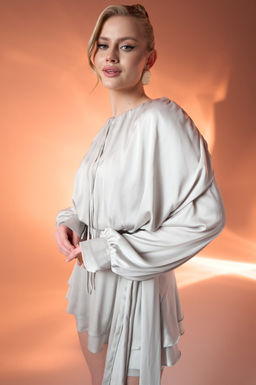 Платье Муза (жемчужный) - Эльза фото 31