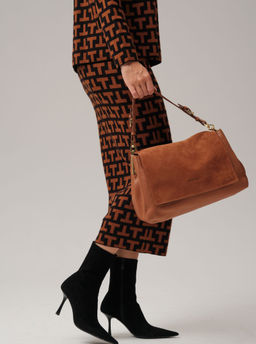 Сумка Deboro 31066 коричневый камень