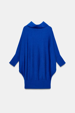 LONG KNIT BATWING SLEEVE JUMPER - Zara фото 13
