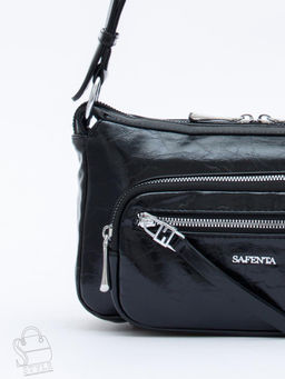 Сумка женская  58023-1SL black Velina Fabbaino-Safenta в Новосибирске