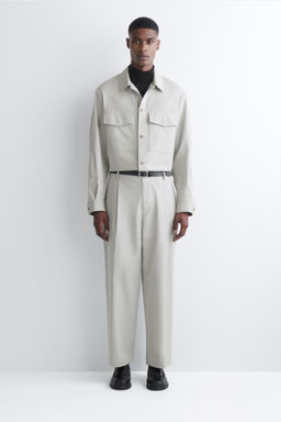 PANTAL?N STRAIGHT LEG TOBILLERO DE ALGOD?N - H&m фото 5