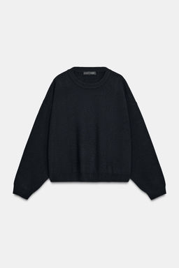 PLAIN KNIT SWEATSHIRT - Zara фото 9