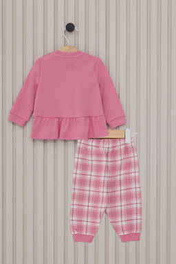 K_z Bebek Pembe Pijama Tak_m_ Sepette S_rpriz _ndirim - U.s. polo assn фото 2