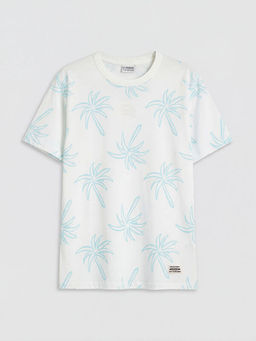 Palmiye Desenli Erkek ?ocuk Ti??rt