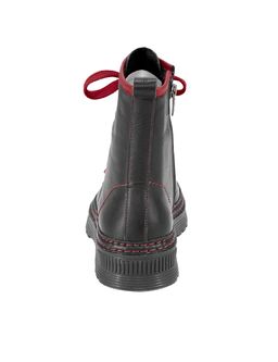 Полусапожки, черно-красные - Gabor фото 5