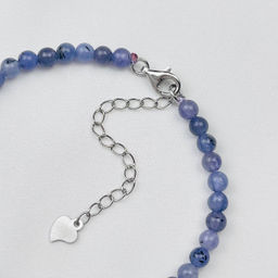 Браслет из Танзанита 17 см +