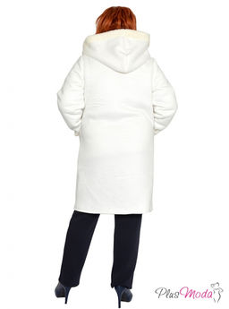 Жакет-дубленка Модель №1385 размеры 44-84 - Plusmoda фото 22