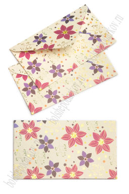 Конверт подарочный 16*9 см (10 шт) SF- 8156, №9