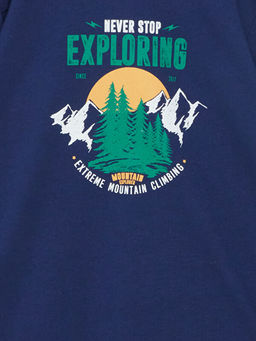 Bisiklet Yaka Erkek ?ocuk Ti??rt - Waikiki фото 2