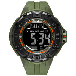 Часы наручные Smael электронные SM1543army-green