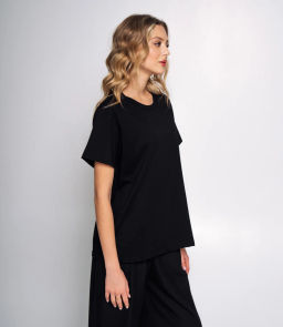 Футболка #КТ3035, чёрный