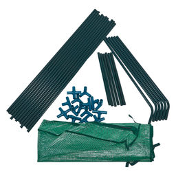 UGH-S30 L120 GREEN/GREEN Парник уличный, 120x60x60см. Металлическая труба в ПВХ, цвет зеленый. Тент из армированного полиэтилена 135г/м2, цвет сетки зеленый. TM ФитоЛето - Volpe фото 2