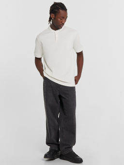 Поло мужское кремовое