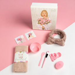 Набор подарочный Этель Spring, полотенце, спонж  фото 2