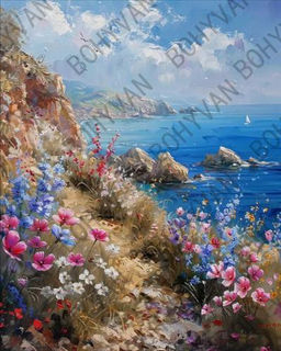 Алмазная мозаика на подрамнике 40x50 Природа / YSG28518 /уп 30/