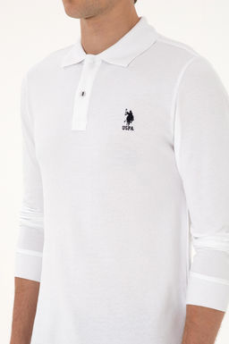 Erkek Beyaz Basic Sweatshirt Sepette S_rpriz _ndirim - U.s. polo assn фото 7