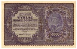 Банкнота 1000 марок 1919 года Польша