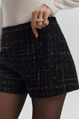 Шорты мини из твида - Mollis фото 7