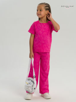 Костюм Лето варенка фуксия - Sovalina фото 3