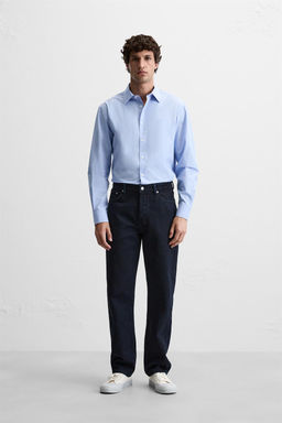 STRIPED EASY CARE SHIRT