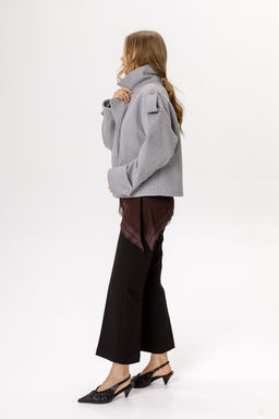 Плащ Pirs 6519 серый