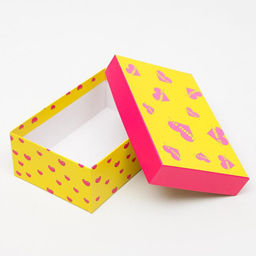 Набор коробок 3 в 1 "Любовь это…", розовый, 23×16×9.5 - 19×12×6.5 см