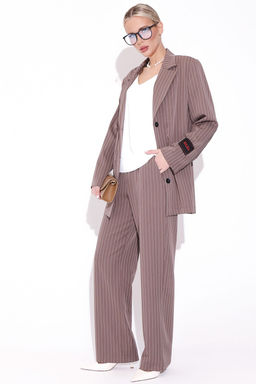 Пиджак Драйв (полоска/мокко)