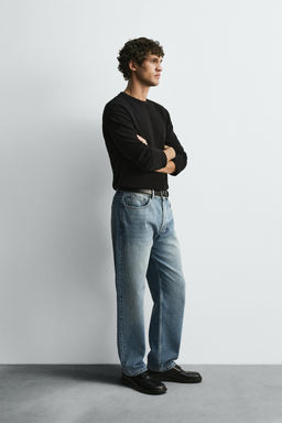 STRAIGHT ANKLE FIT JEANS - Zara фото 4