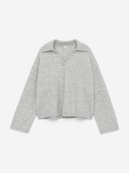 Jersey de mezcla de lana y alpaca