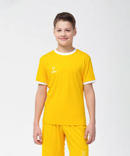 Футболка футбольная JOGEL CAMP Origin, желтый/белый, детский