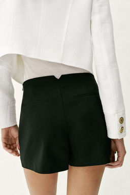 HIGH-WAIST BERMUDA SHORTS - Zara фото 7