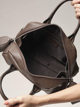 Кожаная сумка Kandys DBR 31206 коричневый торф  фото 6