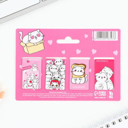 Цена за 4 шт. Магнитные закладки мини, 4 шт. Самой милой