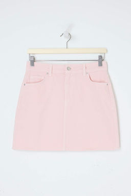 Pembe Mini Denim %100 Pamuklu Etek TWOSS26ET00070