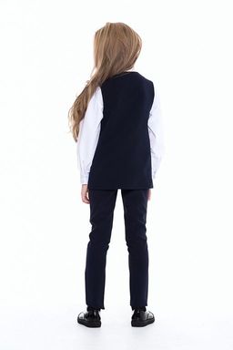 Школьный жилет для девочки Mooriposh, модель 1107/1