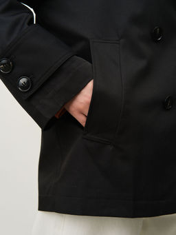 Плащ женский 2-51026-9724 темно-синий